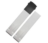 BRART Sport-Silikon-Uhrenarmbänder für Tissot T048 T048.417, T-Race, T-Sportarmband, wasserdicht, weiches Gummi, 20 mm, Azetat, Kein Edelstein