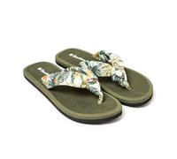 Brasileras Hibiscus Nudo Flip-flops