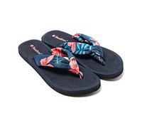 BRASILERAS Flip-Flops Hibiscus Nudo für Damen | Strand und Pool, flexible Sohle, leichtes Design, Urlaub, Dusche, Sommer, Camping, Spaziergang und Alltag