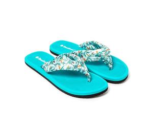 BRASILERAS Flip-Flops Hibiscus Nudo für Damen | Strand und Pool, flexible Sohle, leichtes Design, Urlaub, Dusche, Sommer, Camping, Spaziergang und Alltag