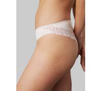Brasilslip "BRAZILIAN", Damen, Gr. M (38), beige (ivory), Spitze, Obermaterial: 80% Polyamid, 20% Elasthan, CALVIN KLEIN UNDERWEAR, körpernah, Unterhosen, mit Spitze (65673846-M) ivory
