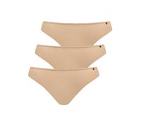 Brasilslip LISCA "3er Pack Brasilslip Sophia", Damen, Gr. 42, classical beige, Obermaterial: 73% Polyamid PA. 27% Elasthan EL., Unterhosen (84967633-42) classical beige