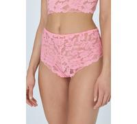 Brasilslip LSCN BY LASCANA, Damen, Gr. 32/34, 1 Stk., pink (coral), Spitze, Obermaterial: 90% Polyamid, 10% Elasthan, unifarben, bequem, Unterhosen, aus floraler Spitze (33394703-32) coral