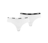 Puma 2P Women Microfiber Brazilian Hang Weiß Small Damen