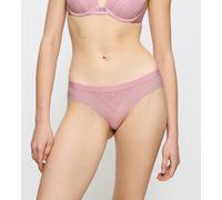 Brasilslip TRIUMPH "Aura Spotlight T", Damen, Gr. 40, rosa (sunrose pink), Microtouch, Obermaterial: 90% Polyamid, 10% Elasthan. Besatz: 79% Polyamid, 21% Elasthan, unifarben, körpernah, Unterhosen, m