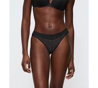 Brasilslip TRIUMPH "That Night in Vegas", Damen, Gr. 44, schwarz, Mesh, Spitze, Obermaterial: 86% Polyamid, 14% Elasthan, Unterhosen, aus Spitze und Mesh, elastisch, figurbetont, elegant (29551429-44)