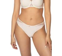 Brasilslip VIANIA "Damen Brasilian Slip Carmen", Damen, Gr. 44, beige (cream), Spitze, Obermaterial: 82% Polyamid PA. 13% Elasthan EL. 5% Baumwolle CO., Unterhosen (99566424-44) cream