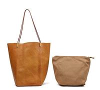 BrassTACKS Leathercraft umhängetasche damen gross große Kapazität Laptop perfekt zu jedem Outfit Das wasserfeste PU-Leder shopper damen ist strapazierfähig leicht mit nur einem feuchten Tuch reinigen