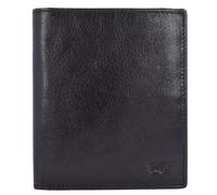 BRAUN BÜFFEL - Herren RFID Geldbörse Hochformat Arezzo - 11 Kartenfächer aus echtem Rindleder Schlichtes Design - Edles Braun