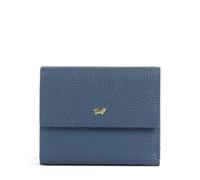 Braun Büffel Asti Geldbörse blaugrau, fein genarbtes Rindsleder, Damen