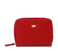 Braun Büffel Leder Asti Mini RFID 5CS Geldbörse Universal Rot
