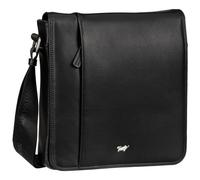 Braun Büffel Bodybag GOLF 3.0 XBody M Flap Schwarz