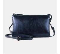 Braun Büffel Ruby Umhängetasche Leder 21 cm blau