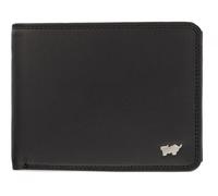 Braun Büffel - Braun Büffel Golf 2.0 Geldbörse 8CS Querformat echt Rindleder schwarz Schwarz