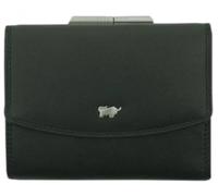 Braun Büffel - Braun Büffel Golf Bügelbörse Rindleder schwarz Schwarz