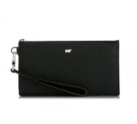 Braun Büffel - Braun Büffel Oaxaca Wristlet Clutch, Leder schwarz, 500-010