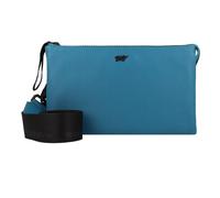 Braun Büffel Capri Umhängetasche RFID Schutz Leder 23 cm ocean (TAS017570) blau