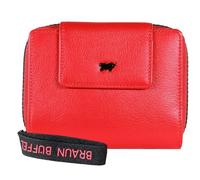 Braun Büffel Capri Zip Brieftasche, 8CS M, Rot