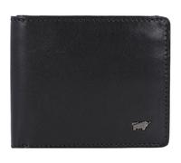 Braun Büffel Country Geldbörse RFID Schutz Leder 10.5 cm schwarz