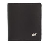 BRAUN BÜFFEL Damen Geldbörse aus echtem Leder Golf 2.0 - Hochformat - Portemonnaie für Frauen - 6 Kartenfächer - Schwarz