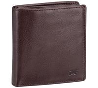 BRAUN BÜFFEL - Herren RFID Geldbörse Carré Arezzo - 8 Kartenfächer aus echtem Rindleder Schlichtes Design - Edles Braun