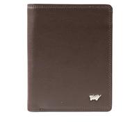 BRAUN BÜFFEL - Geldbörse Herren aus echtem Rindleder Golf 2.0 - Geldbeutel Portmonee für Männer mit 7 Kartenfächer - Geräumiges Portemonnaie mit Netzfach, Münzfach & Reißverschlussfach - Edles Braun