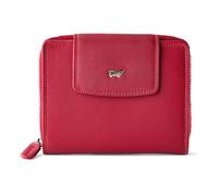 GOLF RFID RV-Geldbörse M 12 Kartenfächer rot Unisex - Leder