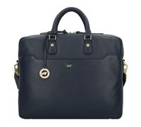 Braun Büffel Hanna Aktentasche Leder 41 cm Laptopfach navy (TAS044323)
