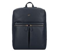 Braun Büffel Hanna Business-Rucksack M Leder 40 cm Laptopfach blau