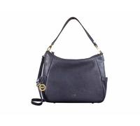 Braun Büffel Hanna Schultertasche Leder 35 cm blau