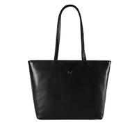 Braun Büffel Hanna Shopper Tasche S Leder 38 cm Laptopfach schwarz