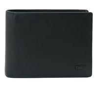 Braun Büffel Geldbörse Hannes Coin Wallet 4+4Cs Schwarz