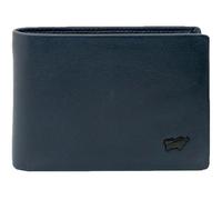 HANNES RFID Geldbörse S 4 Kartenfächer blau Herren - Leder