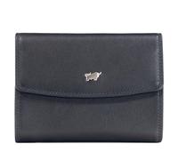 BRAUN BÜFFEL Herren Geldbörse aus echtem Rindsleder Golf mit RFID Schutz - Bügelbörse mit 8 Kartenfächern - Edles Schwarz