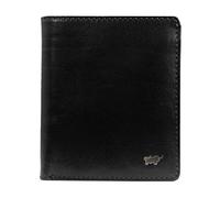 BRAUN BÜFFEL Herren RFID Geldbörse aus echtem Leder Country - Hochkant Portemonnaie - 8 Kartenfächer - Schwarz