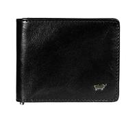 BRAUN BÜFFEL Herren RFID Geldbörse aus echtem Leder Country - Portemonnaie mit Geldklammer - 8 Kartenfächer - Schwarz