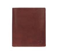 BRAUN BÜFFEL - Herren RFID Geldbörse Hochformat Arezzo - 11 Kartenfächer aus echtem Rindleder Schlichtes Design - Edles Tabak