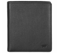 Braun Büffel Hochkantbörse Herren Nappa RFID H 10CS schwarz