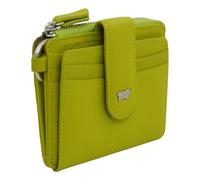 Braun Büffel Joy Kreditkartenetui RFID Schutz Leder 11 cm lemongrass (TAS017587) oliv