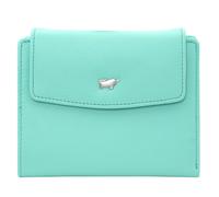 Braun Büffel Joy Geldbörse RFID Schutz Leder 12 cm aquamarin (TAS005939) gruen