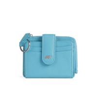 Braun Büffel Joy Kreditkartenetui RFID Schutz Leder 11 cm türkis (TAS005924) blau