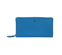 Braun Büffel - JOY RFID Reißverschluss-Geldbörse 18 Kartenfächer indigo blue - Gr. - OS