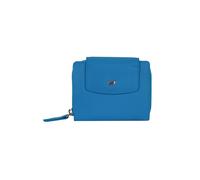 Braun Büffel - JOY RFID Reißverschluss-Geldbörse M 8 Kartenfächer indigo blue - Gr. - OS