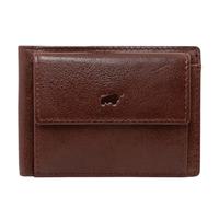 BRAUN BÜFFEL - Kleine Herren RFID Geldbörse Arezzo - 6 Kartenfächer aus echtem Rindleder Schlichtes Design - Tabak