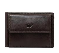 BRAUN BÜFFEL - Kleine Herren RFID Geldbörse Arezzo - 6 Kartenfächer aus echtem Rindleder Schlichtes Design - Edles Braun