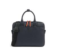 Braun Büffel Novara Aktentasche navy, genarbtes Rindsleder, Herren