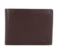 Braun Büffel Geldbörse Prato RFID Rindleder 8 Kartenfächer Braun