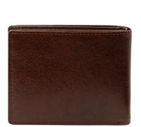 Braun Büffel Querbörse Herren Arezzo RFID 4+4CS tabak