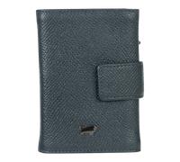 Braun Büffel Robin - blau - Slim Wallet Münzfach
