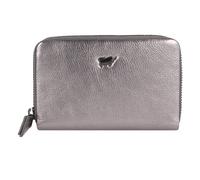 Braun Büffel Ruby Münzbörse RFID Leder 10,5 cm silberfarben